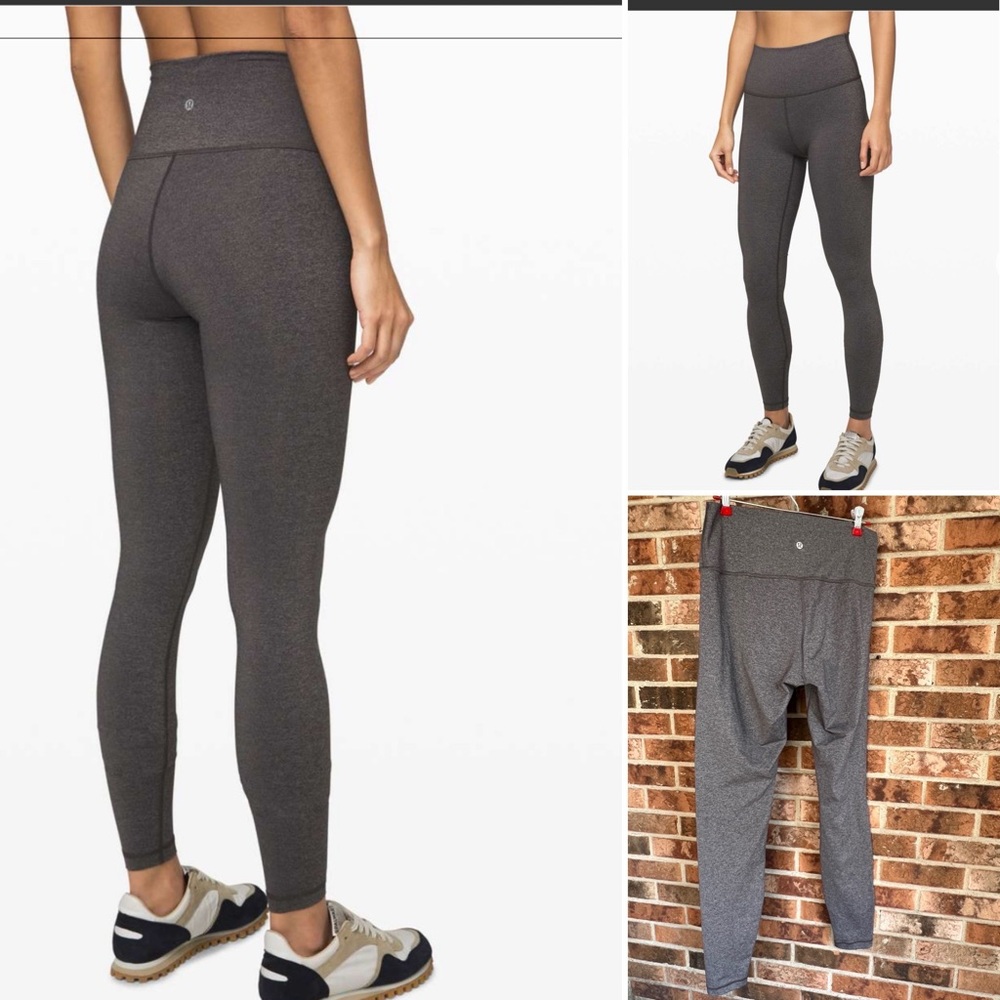 Lululemon  ^ BNWOT  Wunder Under High-Rise Tight 31" Tall  *Luxtreme Heathered